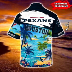 Houston Texans NFL  Personalized Hawaiian Shirt, beach shorts