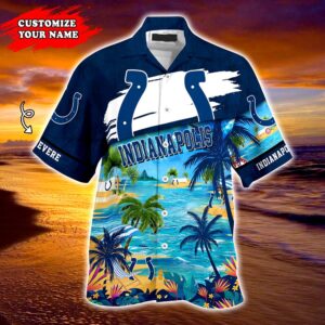 Indianapolis Colts NFL  Personalized Hawaiian Shirt, beach shorts