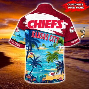 Kansas City Chiefs NFL  Personalized Hawaiian Shirt, beach shorts