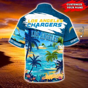 Los Angeles Chargers NFL  Personalized Hawaiian Shirt, beach shorts