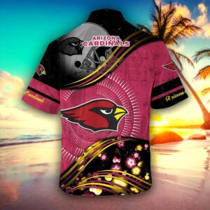 Personalized Arizona Cardinals NFL Hawaiian Shirt, beach shorts Personalized Arizona Cardinals NFL Hawaiian Shirt, beach shorts