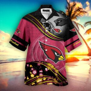 Personalized Arizona Cardinals NFL Hawaiian Shirt, beach shorts