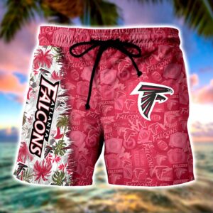 Personalized Atlanta Falcons NFL Hawaiian Shirt, beach shorts