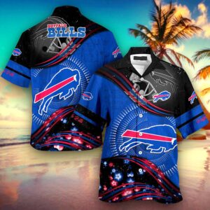 Personalized Buffalo Bills NFL Hawaiian Shirt, beach shorts Personalized Buffalo Bills NFL Hawaiian Shirt, beach shorts