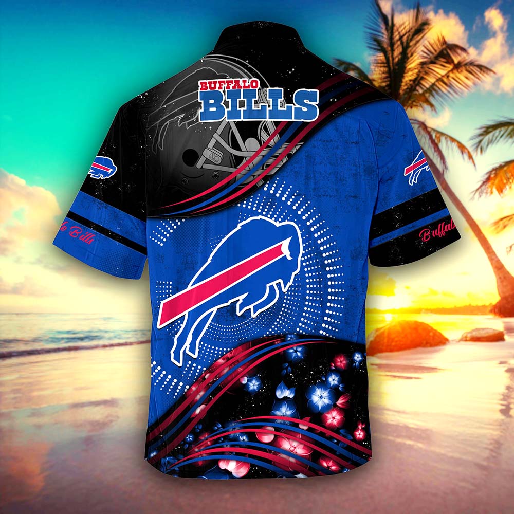 Personalized Buffalo Bills NFL Hawaiian Shirt, beach shorts Personalized Buffalo Bills NFL Hawaiian Shirt, beach shorts
