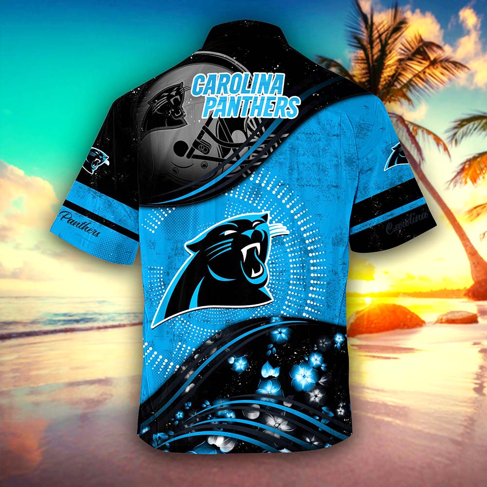 Personalized Carolina Panthers NFL Hawaiian Shirt, beach shorts Personalized Carolina Panthers NFL Hawaiian Shirt, beach shorts