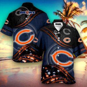Personalized Chicago Bears NFL Hawaiian Shirt, beach shorts Personalized Chicago Bears NFL Hawaiian Shirt, beach shorts