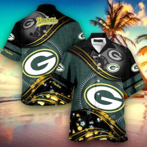 Personalized Green Bay Packers NFL Hawaiian Shirt, beach shorts