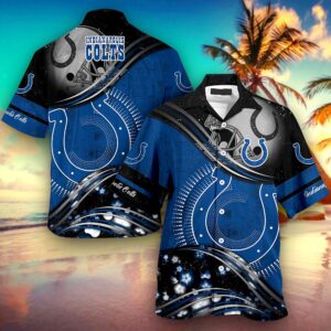 Personalized Indianapolis Colts NFL Hawaiian Shirt, beach shorts