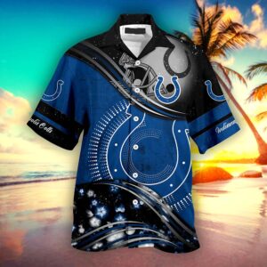 Personalized Indianapolis Colts NFL Hawaiian Shirt, beach shorts