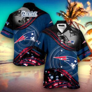 Personalized New England Patriots NFL Hawaiian Shirt, beach shorts