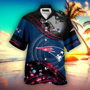 Personalized New England Patriots NFL Hawaiian Shirt, beach shorts