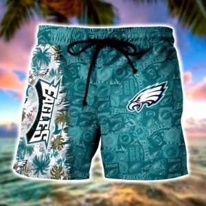 Personalized Philadelphia Eagles NFL Summer Hawaii Shirt And Shorts For Your Loved Ones 3 21.95