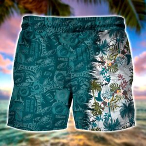 Personalized Philadelphia Eagles NFL Summer Hawaii Shirt And Shorts For Your Loved Ones 4 21.95
