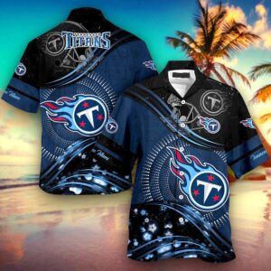 Personalized Tennessee Titans NFL Hawaiian Shirt, beach shorts