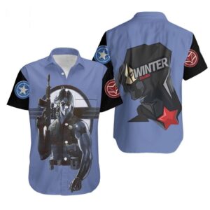 The Winter Soldier Real Assassin Hawaiian Shirt, beach shorts