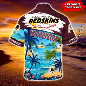 Washington Redskins NFL  Personalized Hawaiian Shirt, beach shorts