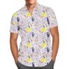 Turtle In The Ocean Hawaiian Shirt, beach shorts