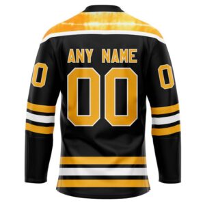 Grateful Dead Boston Bruins 3D Hockey Jersey Personalized Name Number
