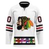 Grateful Dead Chicago Blackhawks 3D Hockey Jersey Personalized Name Number