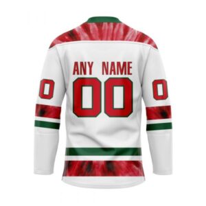 Grateful Dead New Jersey Devils 3D Hockey Jersey Personalized Name Number