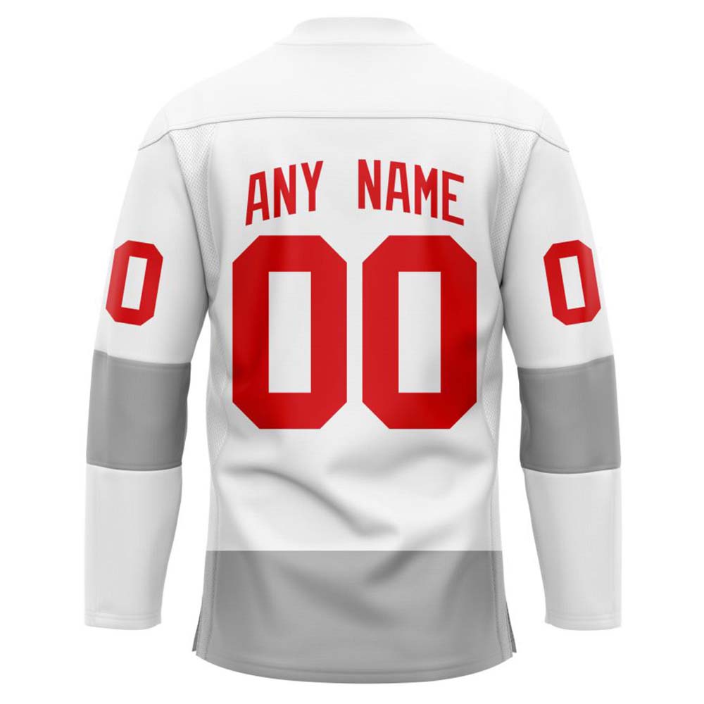 Nhl Detroit Red Wings Reverse Retro 3D Hockey Jerseys Personalized Name Number Nhl Detroit Red Wings Reverse Retro 3D Hockey Jerseys Personalized Name Number