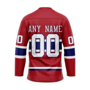 Nhl Montreal Canadiens Home Jerseys Personalized Name Number