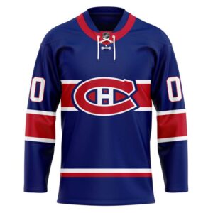 Nhl Montreal Canadiens Jersey Concepts  3D Hockey Jersey Limited Edition