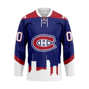 Nhl Montreal Canadiens Reverse Retro 3D Hockey Jerseys Personalized Name Number