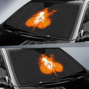Ace On Fire Car Sun Shades One Piece Anime Fan T1221 1 39.99