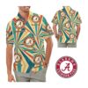 Alabama Crimson Tide Short Sleeve Button Up Tropical Aloha Hawaiian Shirts NCAA