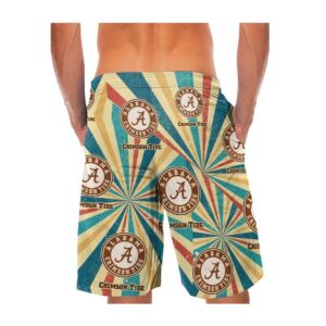 Alabama Crimson Tide Retro Vintage Style Hawaii Shirt Summer Button Up Shirt For Men Women