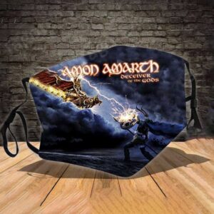 Amon Amarth Deceiver Of The Gods Album Face Mask