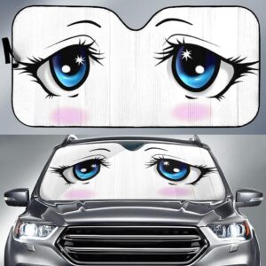 Anime Eyes Car Auto Sunshade Anime Eyes Car Auto Sunshade