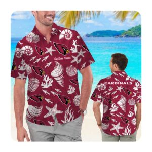 Arizona Cardinals Custom Name Men Women Hawaii Shirt Summer Button Up Shirt For Men Women Arizona Cardinals Custom Name Men Women Hawaii Shirt Summer Button Up Shirt For Men Women