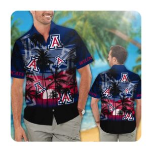 Arizona Wildcats Hawaii Shirt Summer Button Up Shirt For Men Women