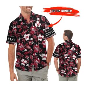 Arkansas Razorbacks Custom Name And Number Personalized Hawaii Shirt Summer Button Up Shirt For Men Women Arkansas Razorbacks Custom Name And Number Personalized Hawaii Shirt Summer Button Up Shirt For Men Women