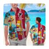 Atlanta Falcons Custom Name Men Women Hawaii Shirt Summer Button Up Shirt For Men Women