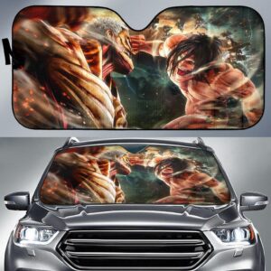 Attack On Titans Car Auto Sunshade Attack On Titans Car Auto Sunshade