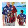 Atlanta Falcons Simpsons Custom Name Hawaii Shirt Summer Button Up Shirt For Men Women
