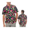 Auburn Tigers Hibiscus Hawaii Shirt Summer Button Up