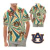 Auburn Tigers Retro Vintage Style Hawaii Shirt Summer Button Up Shirt For Men Women