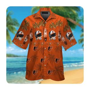 Baltimore Orioles Hawaii Shirt Summer Button Up Shirt For Men Women