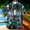 All Super Hero And Thanor Avengers Endgame Comics Tropical Aloha Hawaiian Shirt