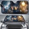 Batmans And Bane Car Auto Sunshade Movie Fan Gift