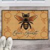 All Are Welcome Whose Souls Be Kind Door Mat Grateful Dead Dancing Bear Doormat