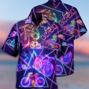 Bicycle Life Is Good Hawaiian Shirt, Beach Shorts
