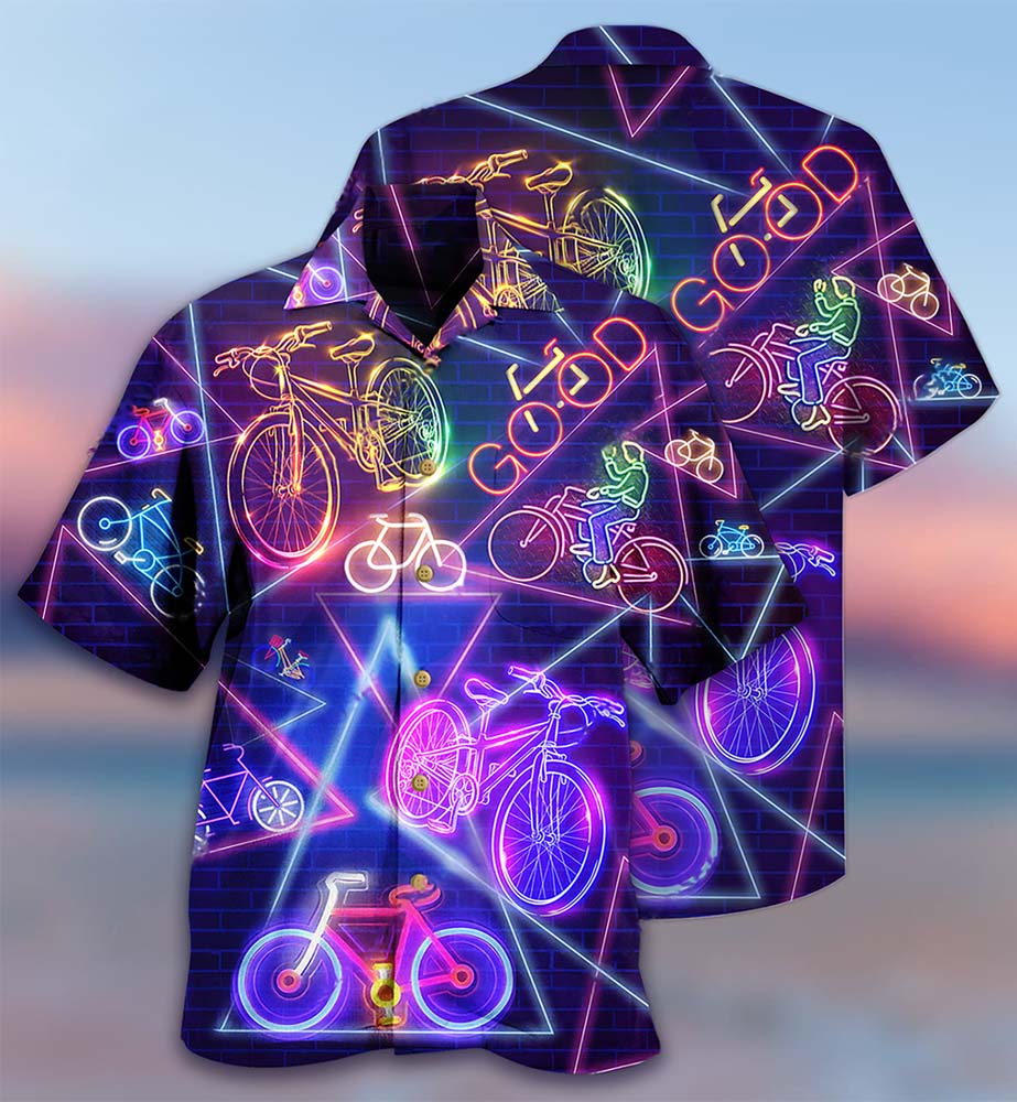 Bicycle Life Is Good Hawaiian Shirt, Beach Shorts Bicycle Life Is Good Hawaiian Shirt, Beach Shorts