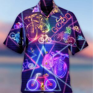 Bicycle Life Is Good Hawaiian Shirt, Beach Shorts
