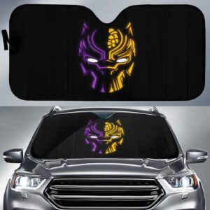 Black Panther Car Auto Sunshade